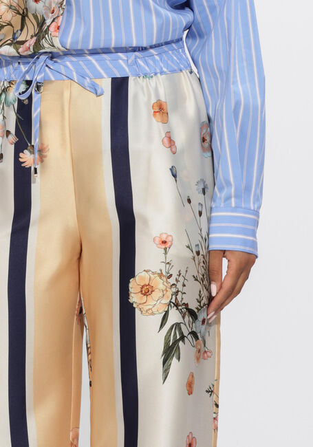 Mehrfarbige/Bunte LIU JO Weite Hose PANT TS NAV LUNGO - large