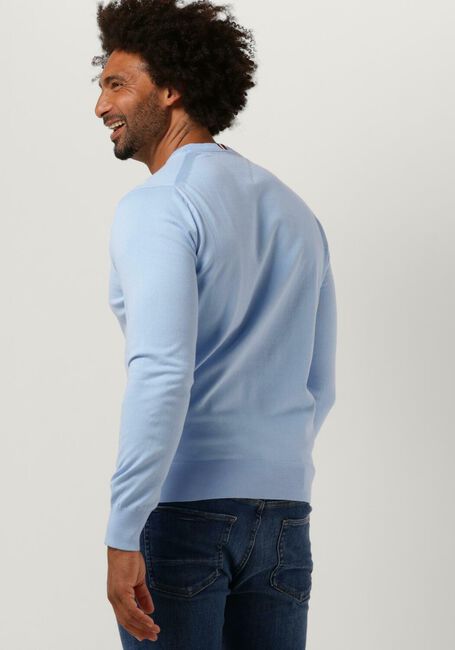 Hellblau TOMMY HILFIGER Pullover 1985 CREW NECK SWEATER - large