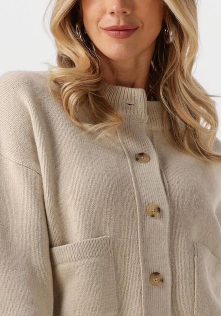 Beige MSCH COPENHAGEN Strickjacke MSCHCARIA CARDIGAN - large