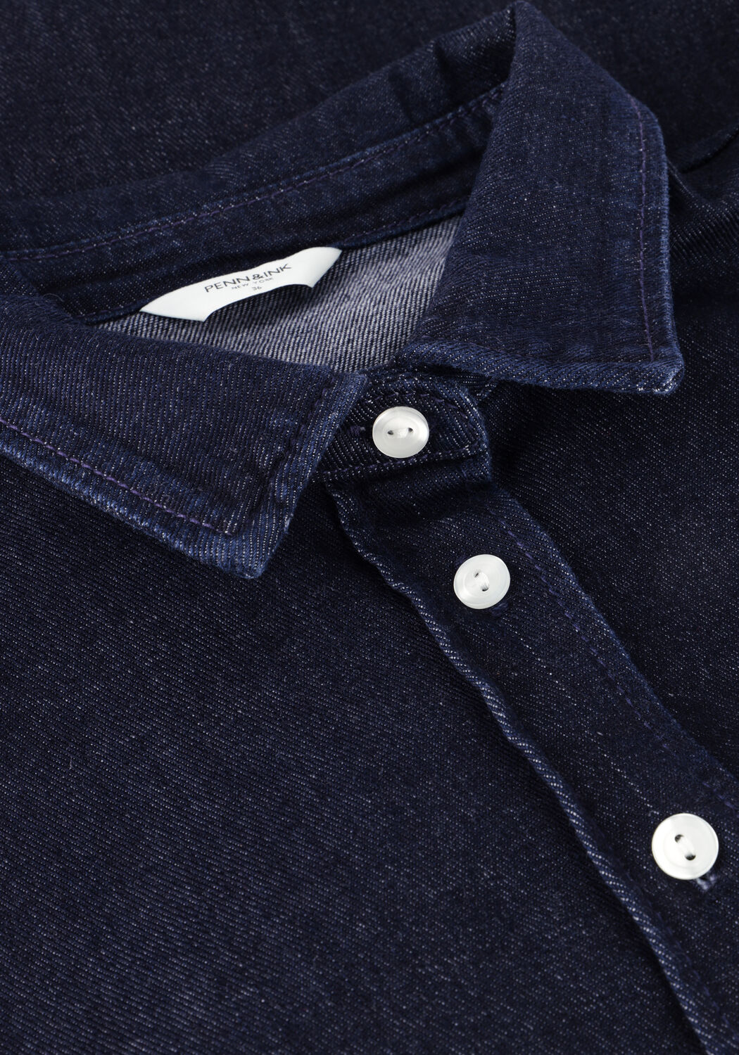 Dunkelblau PENN & INK Blusen BLOUSE W25Z801 - large