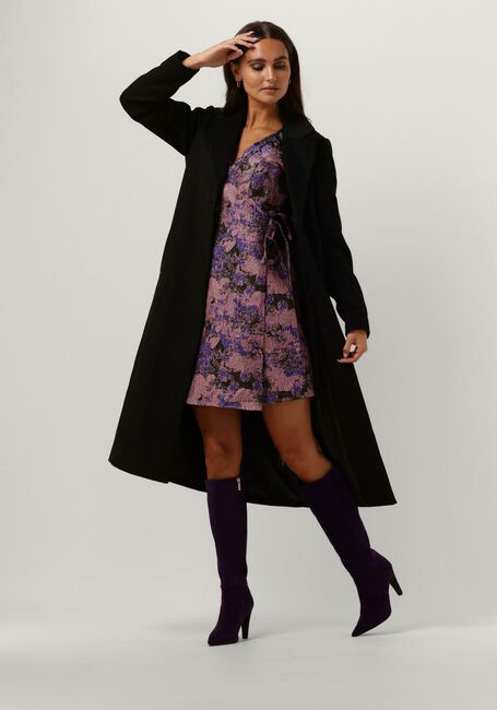 Schwarze NOTRE-V Mäntel WOOL COAT - large