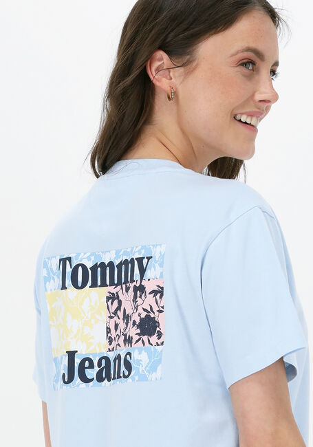 Hellblau TOMMY JEANS T-shirt TJW FLORAL FLAG TEE - large