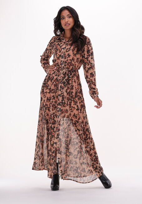 Braune EST'SEVEN Maxikleid EST’MAXIDRESS ARMYCHIC - large