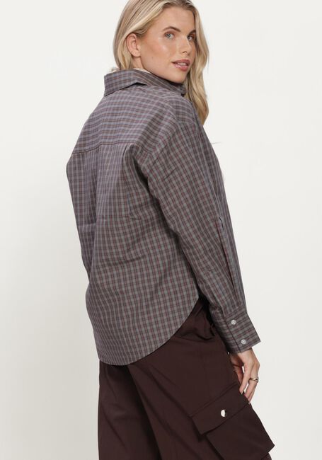 Braune OBJECT Blusen OBJZILA L/S RE SHIRT NOOS - large