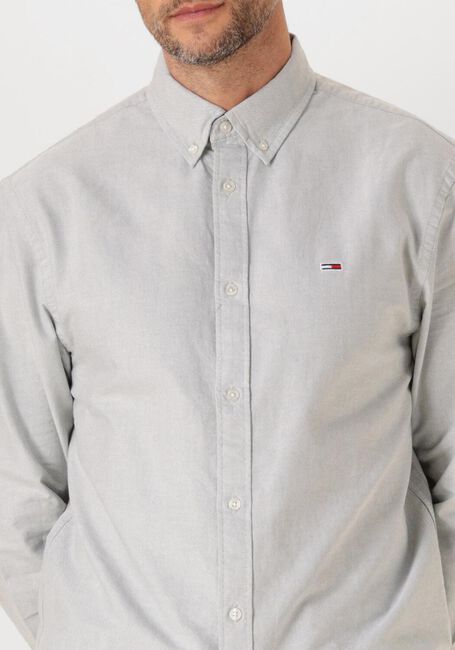 Hellgrau TOMMY JEANS Casual-Oberhemd TJM REG OXFORD SHIRT EXT - large