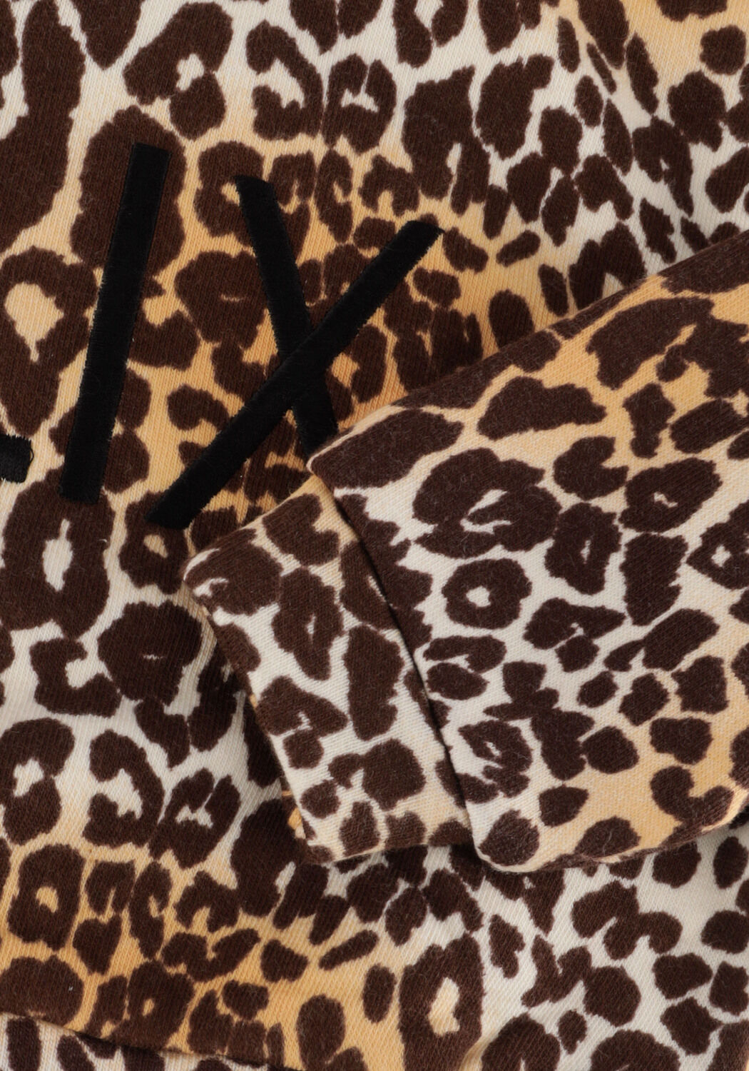 Braune ALIX MINI Pullover BABY KNITTED ANIMAL LOGO SWEATER - large