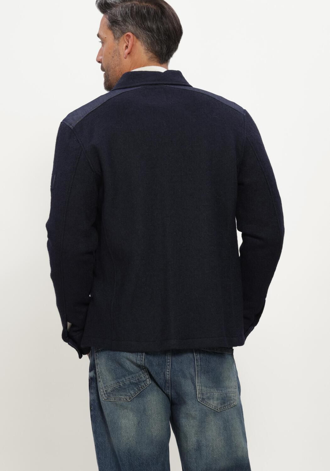 Dunkelblau BLUE INDUSTRY Overshirt SHIRTJACKET - large