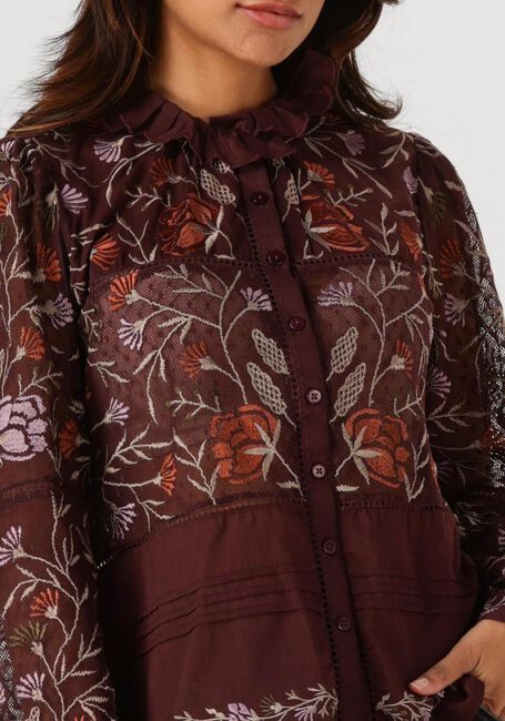 Bordeaux ANTIK BATIK Blusen ARIMA BLOUSE - large
