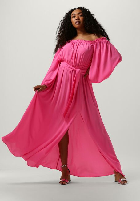 Fuchsie ACCESS Maxikleid OFF-THE-SHOULDERS MAXI DRESS - large