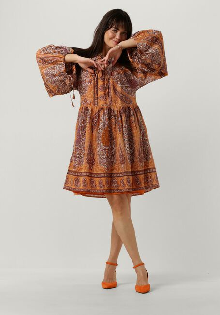 Orangene ANTIK BATIK Minikleid TAJAR MINIDRESS - large