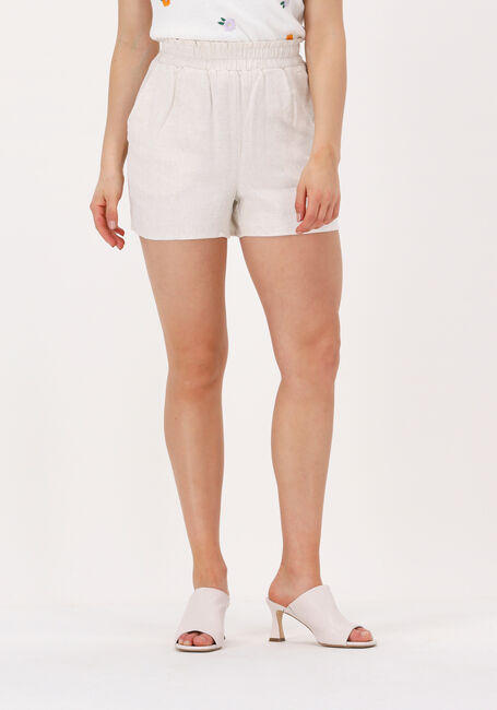 Beige Y.A.S. Kurze Hose YASVIGGI HW SHORTS - large