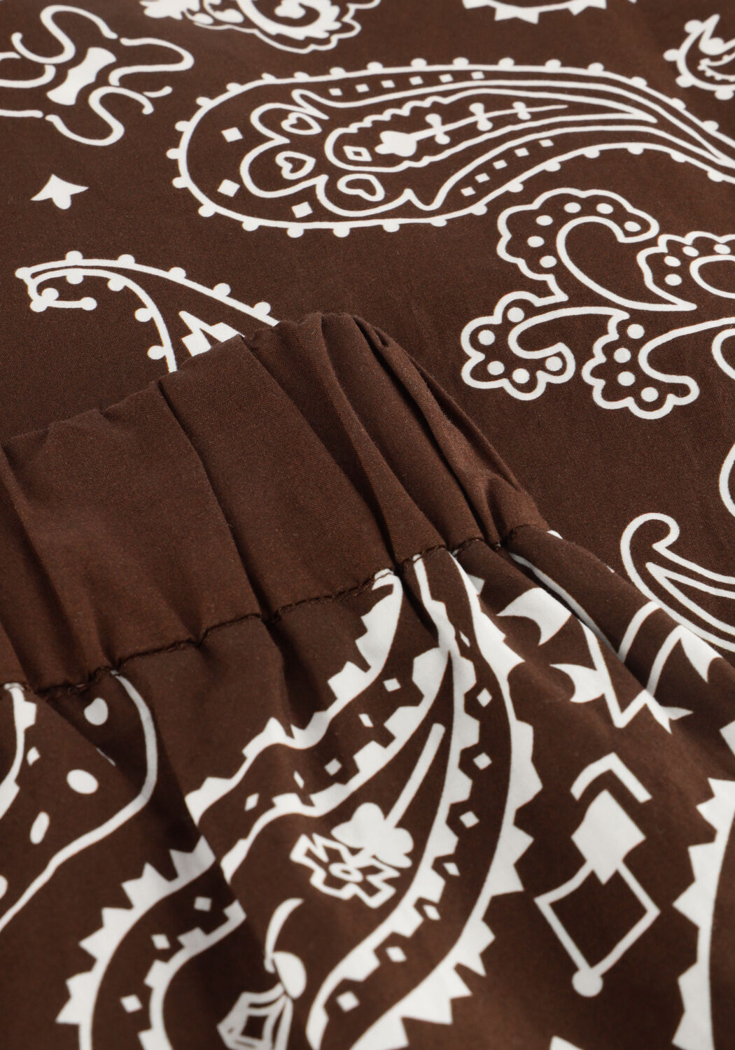 Braune SUNCOO Weite Hose JESSY - large