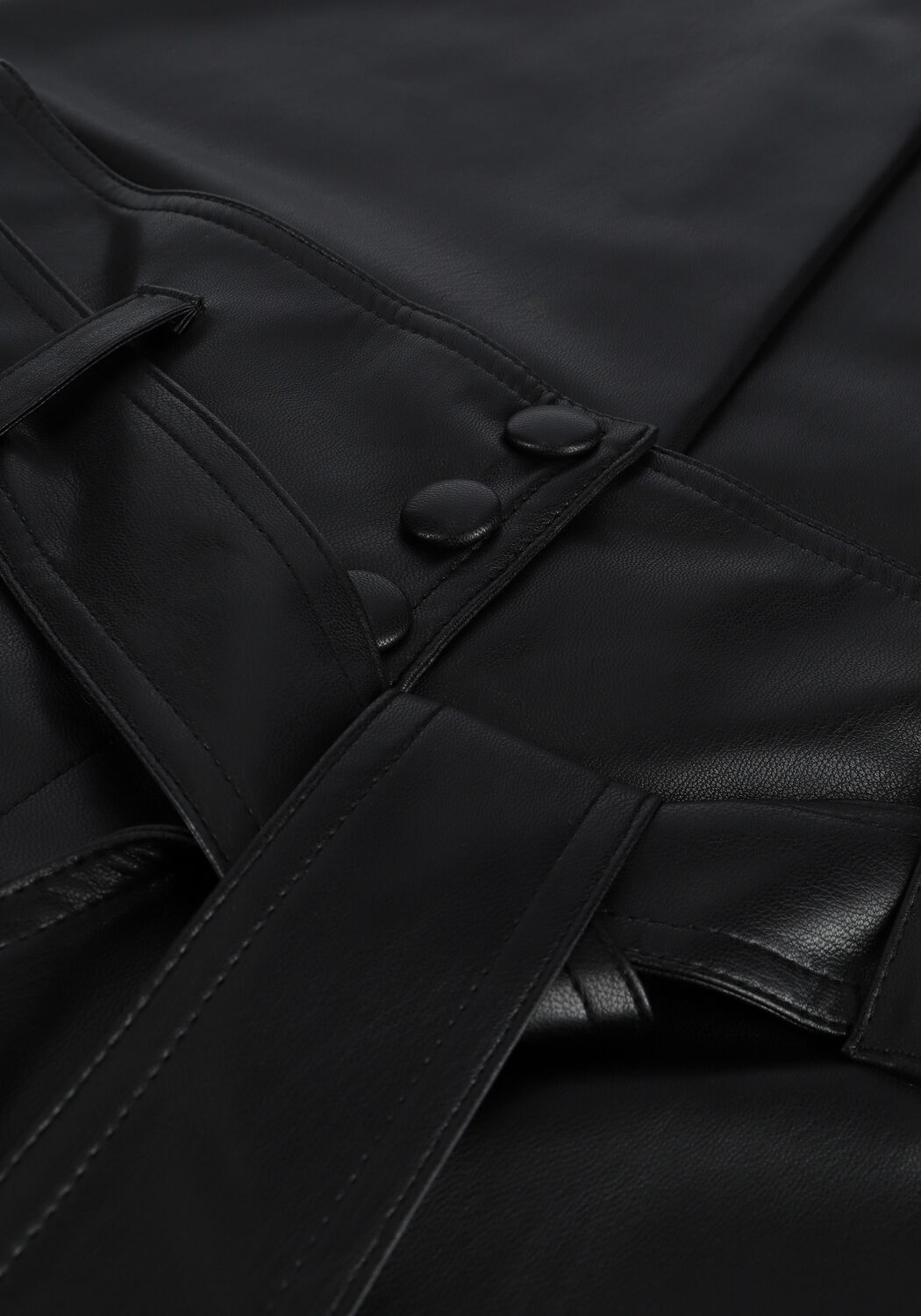 Schwarze LIU JO Hose PANT.TS SPALMATO - large