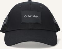Schwarze CALVIN KLEIN Kappe PATCH TRUCKER TE - medium