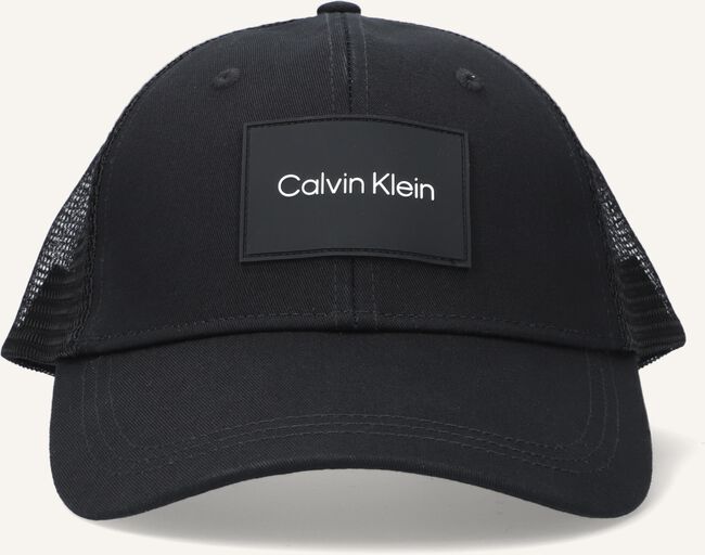 Schwarze CALVIN KLEIN Kappe PATCH TRUCKER TE Schwarze CALVIN KLEIN Kappe PATCH TRUCKER TE - large