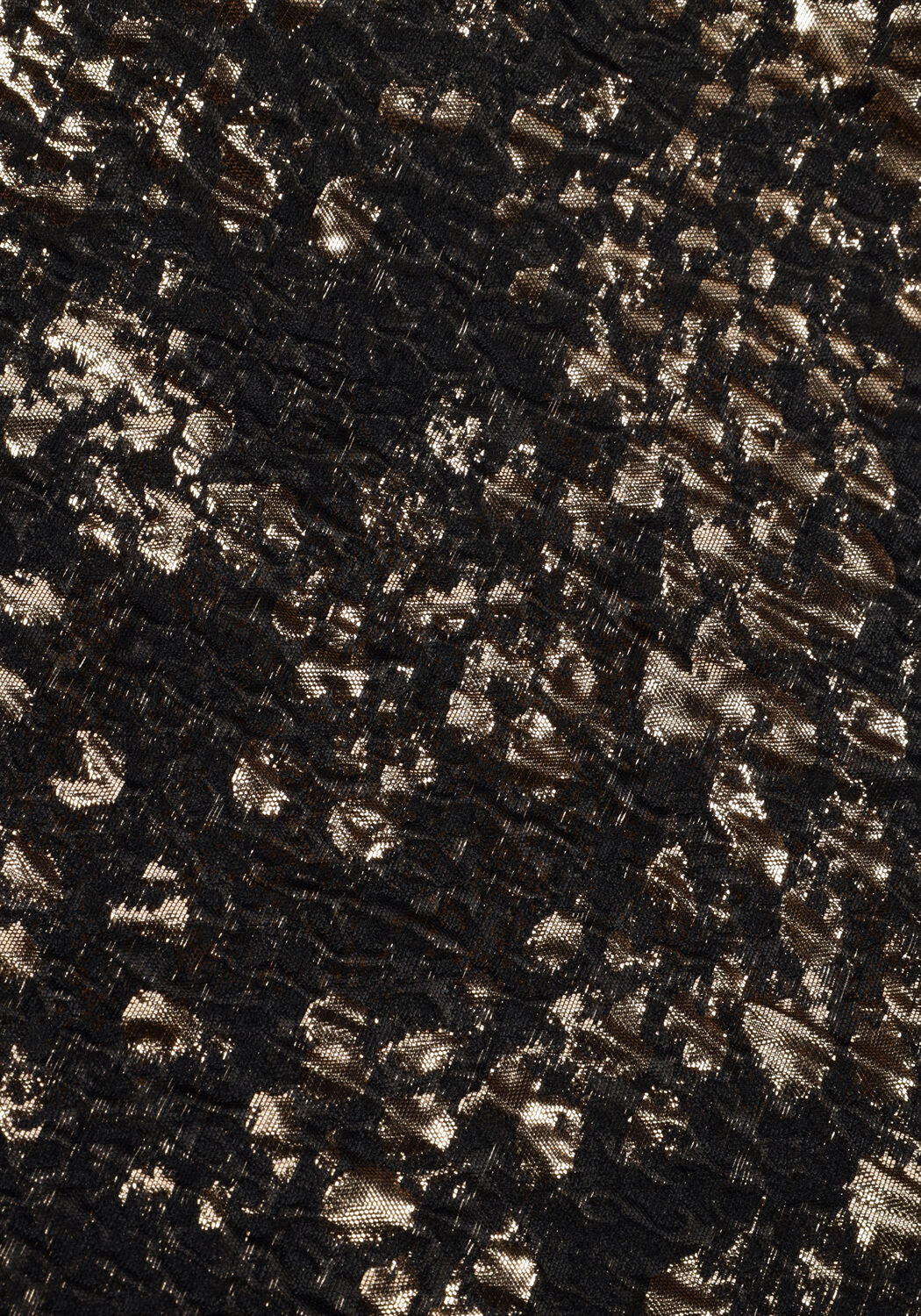 Goldfarbene SELECTED WOMEN Top SLFPAULA GOLDEN LEO LS TOP - large