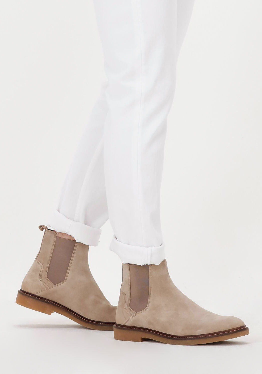 Taupe MAZZELTOV Chelsea Boots HALLOWEEN 24 - large