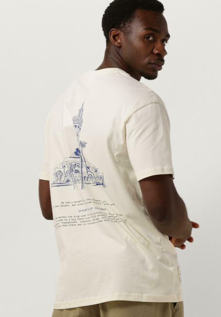 Sand ANERKJENDT T-shirt AKKIKKI S/S MARRAKECH2 TEE - GOTS - large