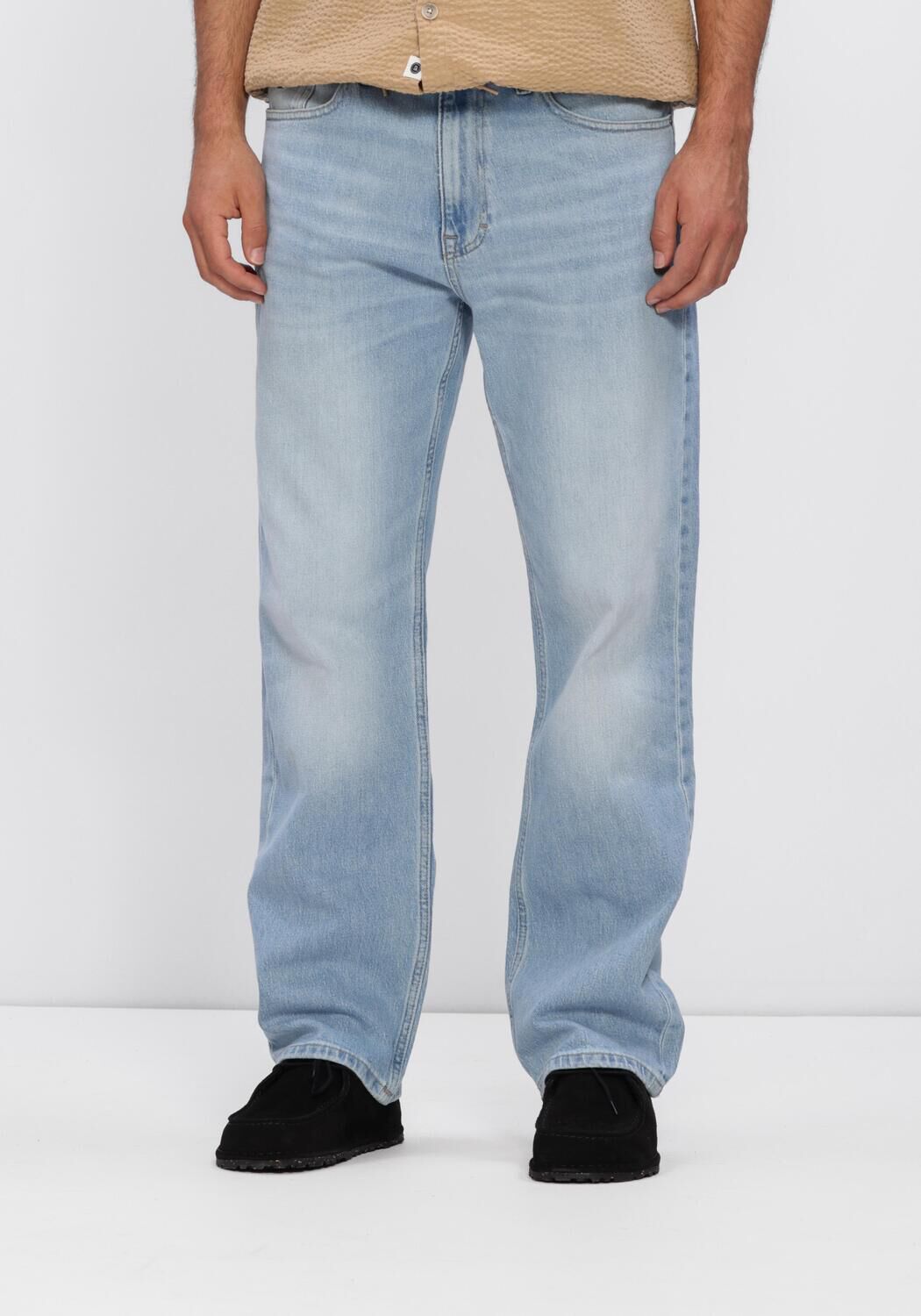 Blaue TOMMY JEANS Straight leg jeans OTIS REGULAR STR BJO111 CO - large