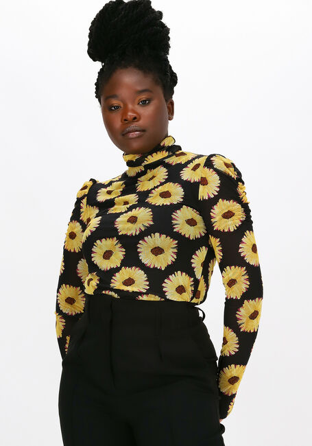 Schwarze FABIENNE CHAPOT Top JANE PUFFED SLEEVE TOP - large