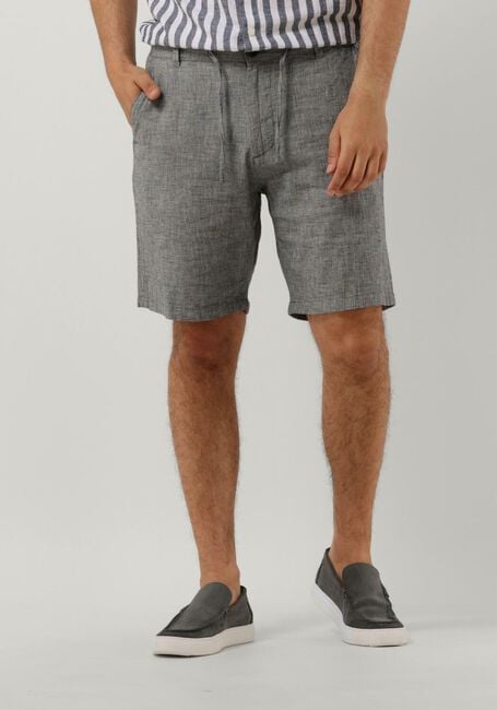 Dunkelblau SELECTED HOMME Kurze Hose SLHCOMFORT-BRODY LINEN SHORTS - large