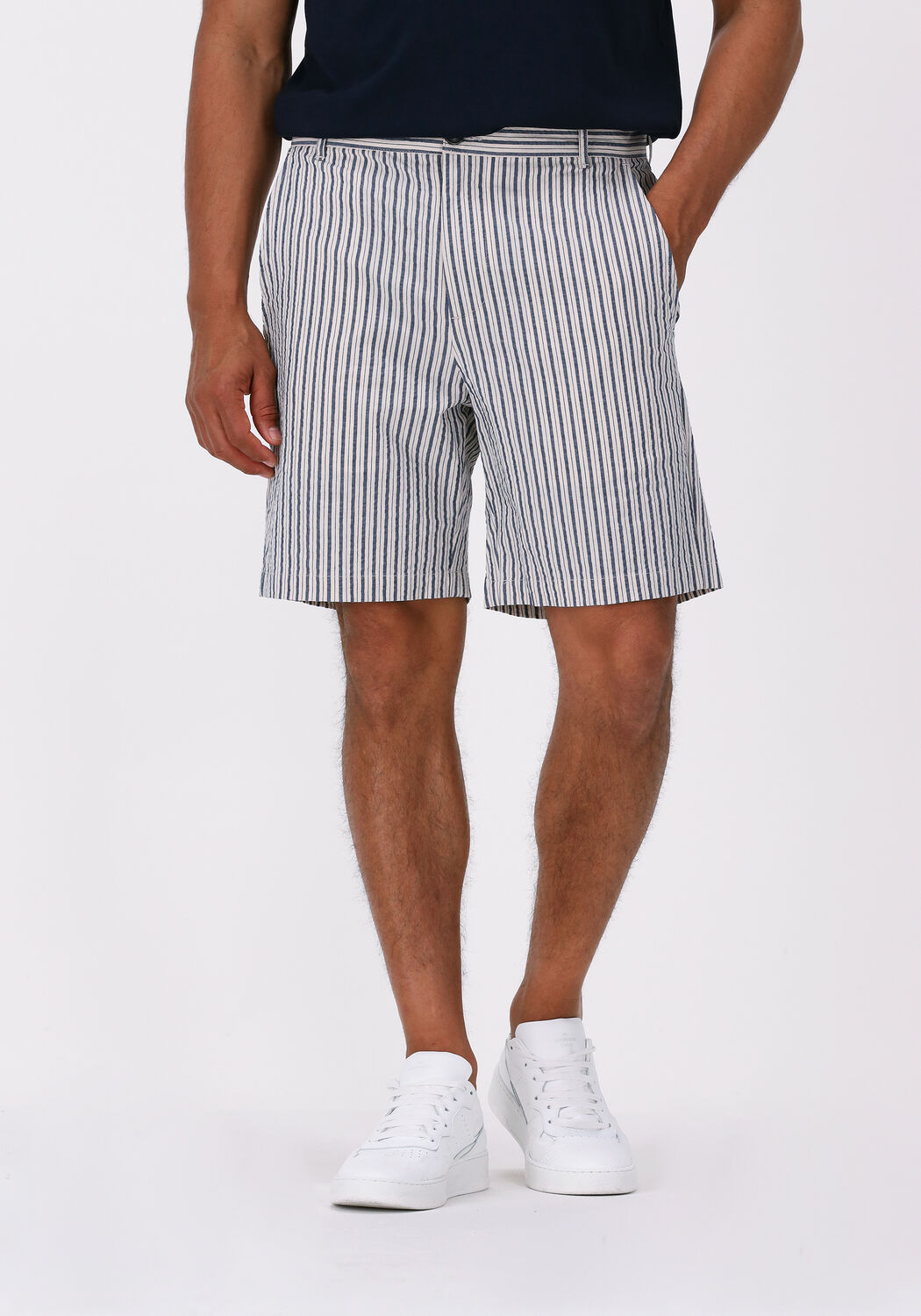 Kurze hose blau weiss gestreift herren clearance