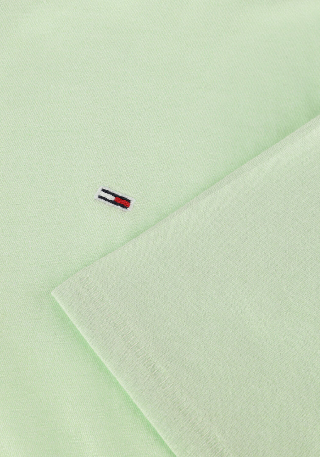 Gr&uuml;ne TOMMY JEANS T-shirt TJM XSLIM JASPE C NECK - large