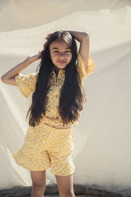 Gelbe AMMEHOELA Blusen AM.MAAN.02 - large