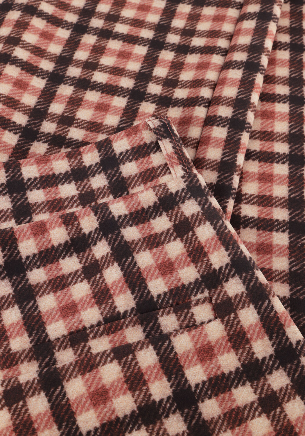 Mehrfarbige/Bunte STUDIO ANNELOES Weite Hose LEXIE BND CHECK TROUSERS - large