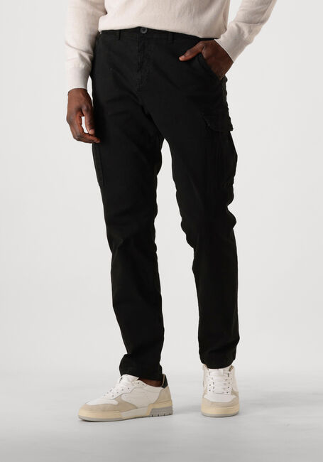 Schwarze PURE PATH Cargohosen REGULAR FIT PANTS CARGO506 - large