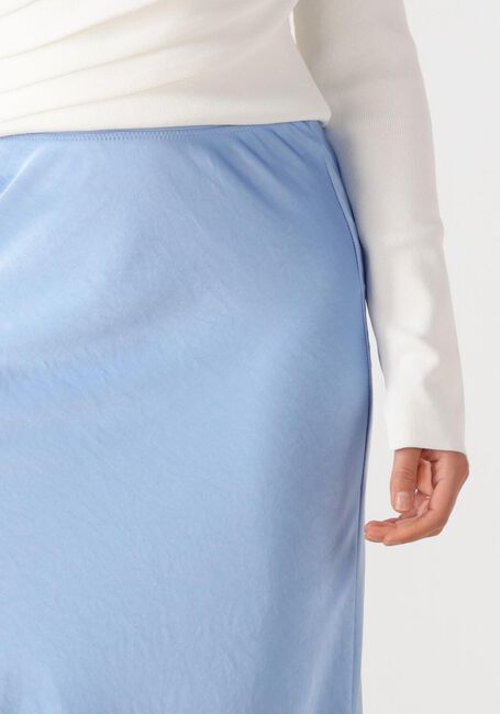 Hellblau NEO NOIR Maxirock VICKY HEAVY SATEEN SKIRT - large