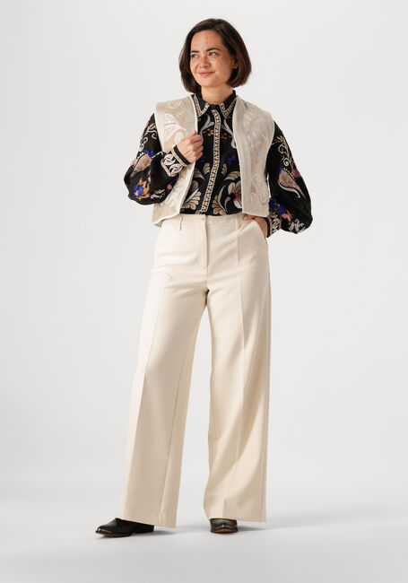 Weiße SUMMUM Hose TROUSERS WIDE LEG FOAM UNI - large