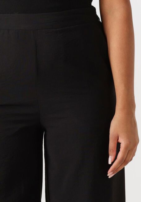 Schwarze OBJECT Hose OBJYUI HW WIDE PANTS 137 - large