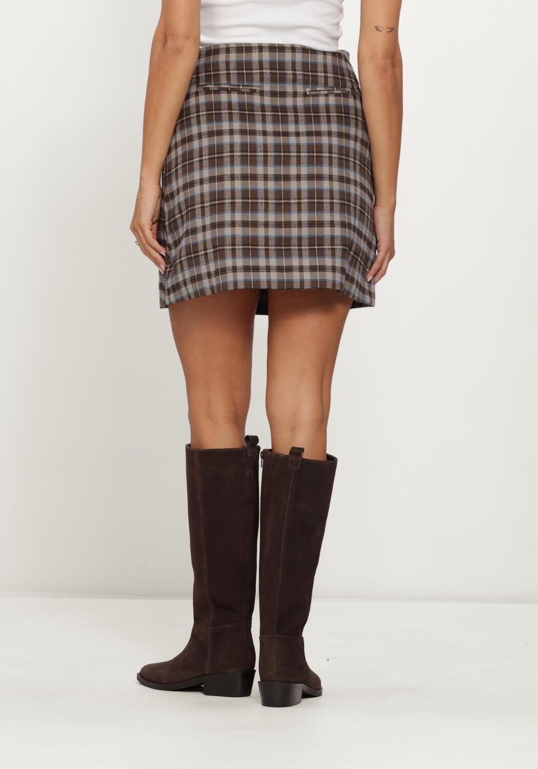 Braune YDENCE Minirock SKIRT JESSICA - large