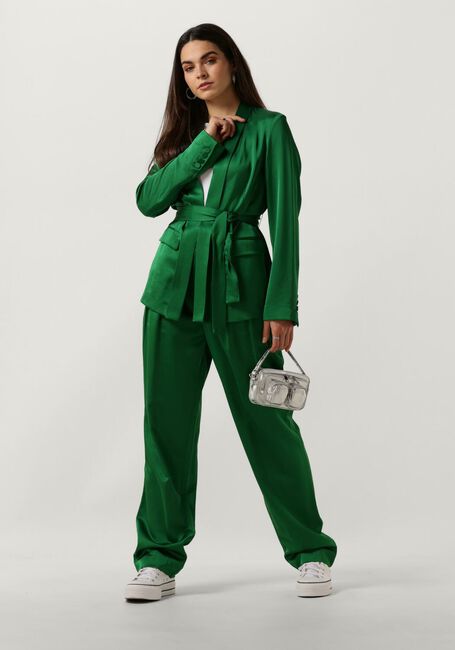 Grüne SCOTCH & SODA Blazer BELTED SATIN SINGLE BREASTED BLAZER - large