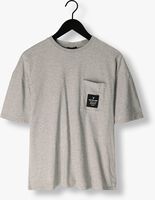 Hellgrau ALIX THE LABEL T-shirt LADIES KNITTED LABEL T-SHIRT