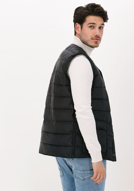 Schwarze ANERKJENDT Bodywarmer AKRASMUS PADDED GILET - large