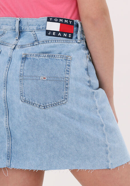 Hellblau TOMMY JEANS Minirock MOM SKIRT - large