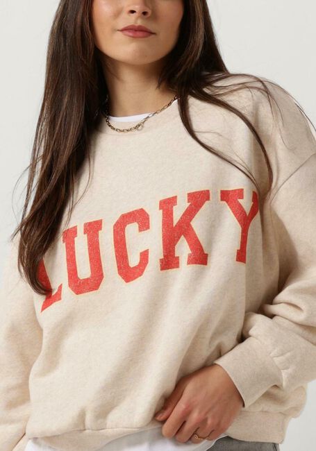 Sand BY-BAR Sweatshirt BIBI LUCKY VINTAGE SWEATER - large