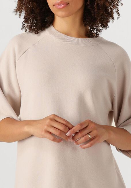 Beige OBJECT Pullover OBJREYNARD 2/4 KNIT PULLOVER - large