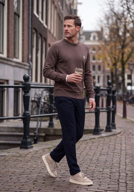Beige THE GOODPEOPLE Pullover KANVAS - large