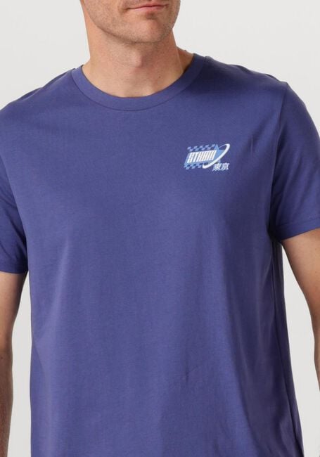 Blaue STRØM Clothing T-shirt T-SHIRT - large
