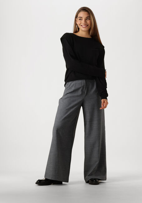 Schwarze MINUS Pullover MSMEKIRA SOLID KNIT PULLOVER - large