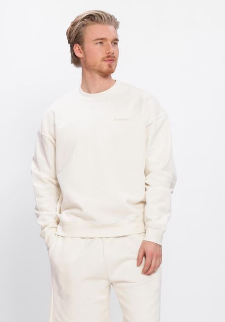 Ecru RESTER&Ouml;DS Sweatshirt DRAKE CREW BACK PRINT - large