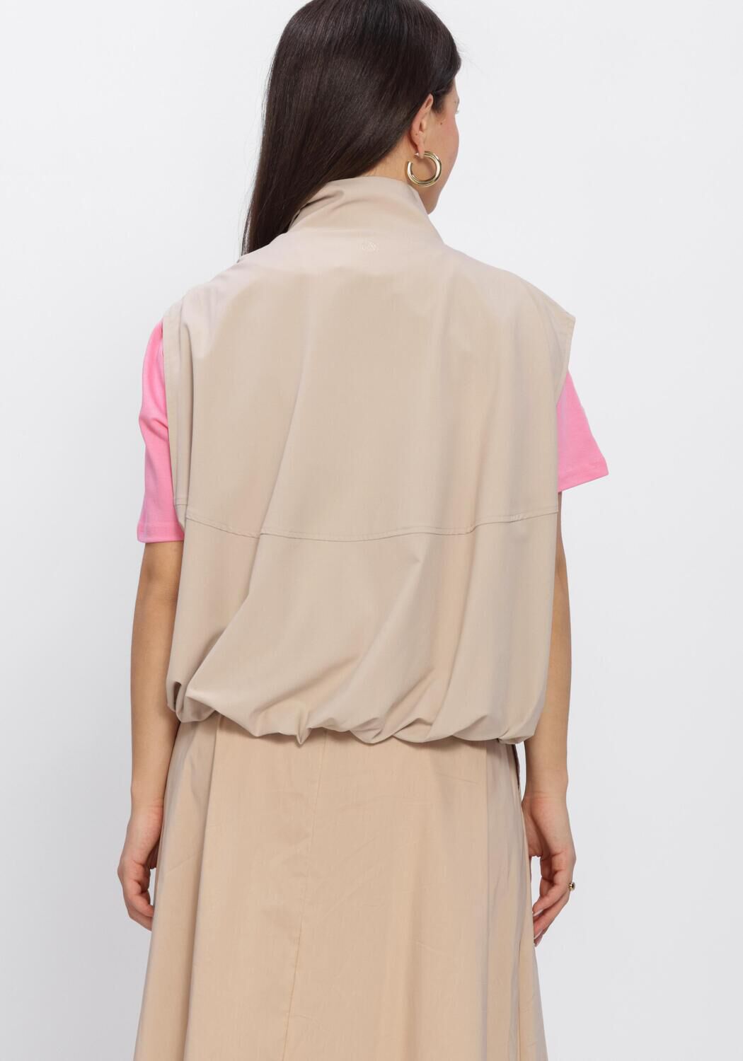 Sand AIMEE THE LABEL Jacken LOWEN WAISTCOAT - large