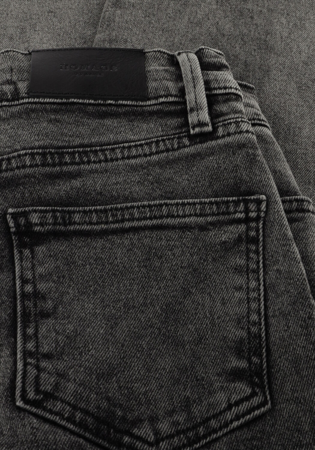 Dunkelgrau HOMAGE Wide jeans ROSIE - large