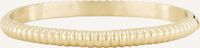 Goldfarbene MY JEWELLERY Armbänder BANGLE GERIBBELD BREED - medium