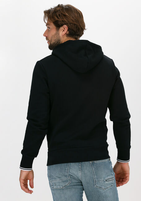 Schwarze FRED PERRY Pullover & Cardigans TIPPED HOODED SWEATSHIRT - large