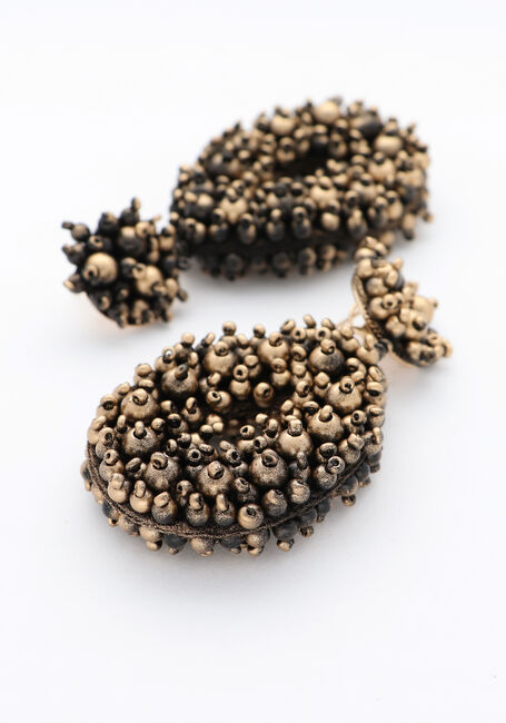 Bronzefarbig NOTRE-V Ohrringe EARRING BEADS - large