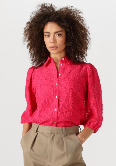 Rosane JANSEN AMSTERDAM Blusen NANNE BLOUSE FJ 722 3/4 PUFFED SLEEVE - large